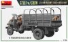 MiniArt 35383 G7107 w/CREW 1,5t 4X4 CARGO TRUCK w/METAL BODY 1/35
